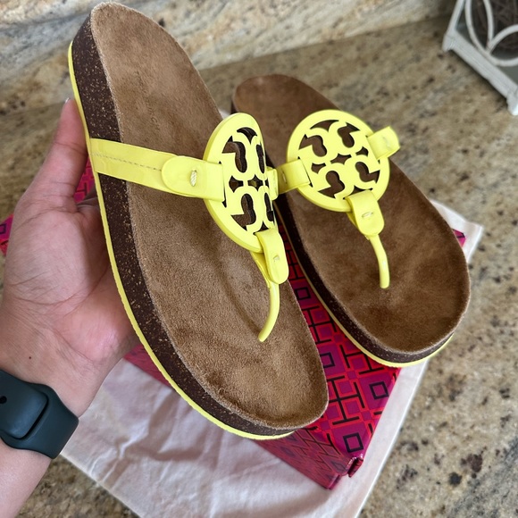 New Tory Burch miller cloud sandals - Picture 3 of 6